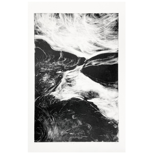 Niamh Spink ‘River Wharfe’ Monotype