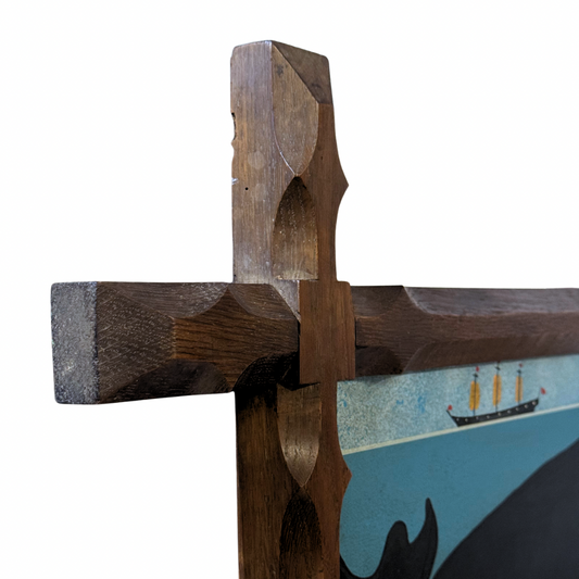 Steve Camps Original Framed Whale Painting