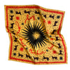 Tabby Booth Hermes Quality 100% Silk Hound Dog Scarf