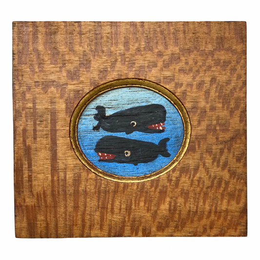 Steve Camps Original Framed Whale Painting