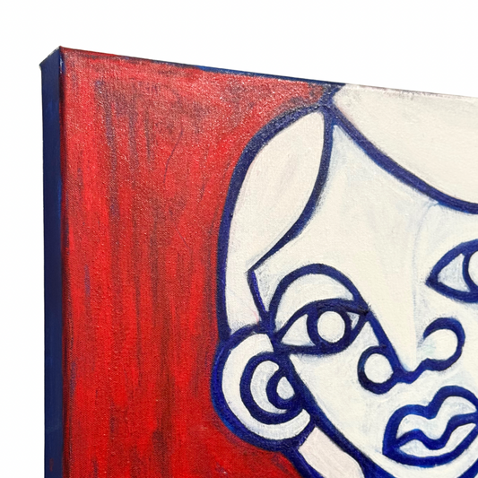 Vaughan Baker Original Painting on Canvas