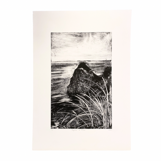 Niamh Spink ‘Kynance to Mullion’ A2 Monotype