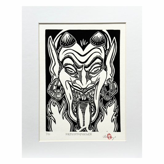 Tamsyn Swingler Original Linocut