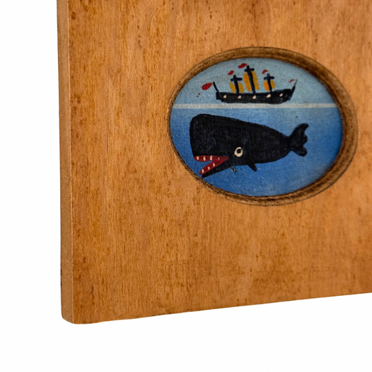 Steve Camps Original Framed Whale Painting