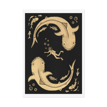 Katy Gusterson Fine Art Print • Sharks