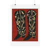 Tabby Booth BOOTS Fine Art Print