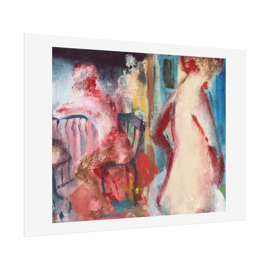 Chris Bruce Fine Art Print of Painting • Balcony