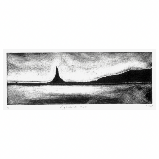 Niamh Spink ‘Lighthouse View’ Monotype