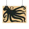 Tabby Booth Fine Art Print • O for Octopus