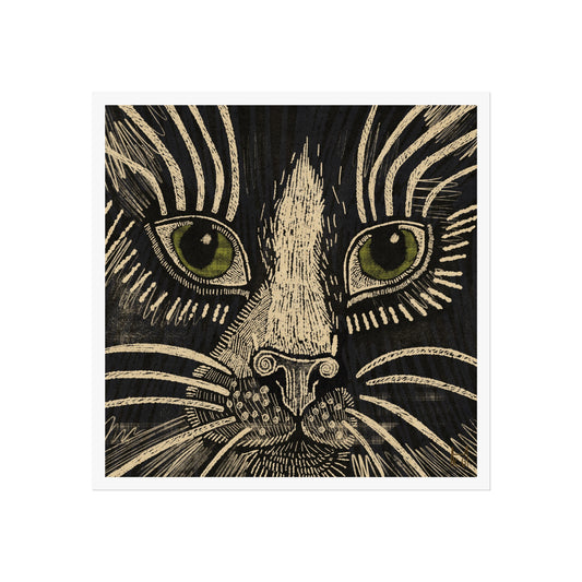 Katy Gusterson Fine Art Print • Cat Face