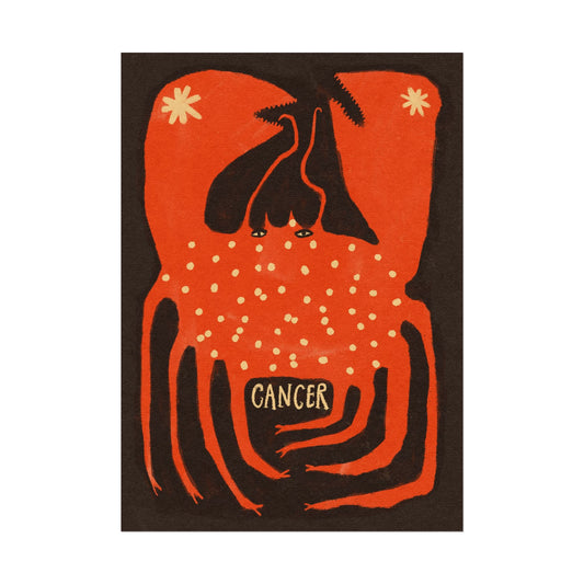 Tabby Booth Fine Art Zodiac Print • Cancer