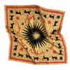 Tabby Booth Hermes Quality 100% Silk Hound Dog Scarf