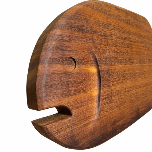 James Heslip Iroko Fish XXL Chopping Board