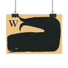 Tabby Booth Fine Art Print • W for Whale