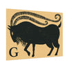 Tabby Booth Fine Art Print • G for Goat