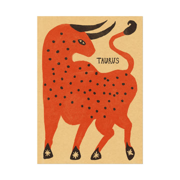 Tabby Booth Fine Art Zodiac Print • Taurus