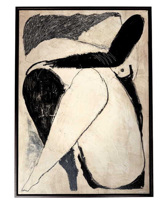 Tabby Booth Original Framed Painting 'WINTER HORAE IV'