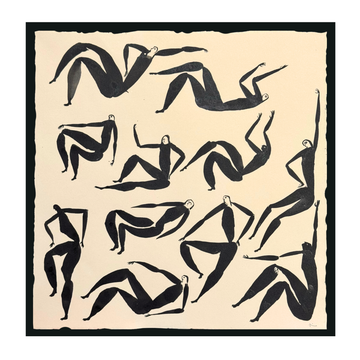 James Heslip Original Ink Drawing On Paper