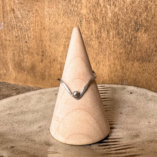 Joelle Poulos Hand Crafted 925 Silver Ring