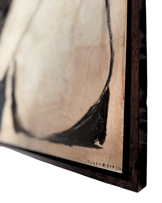 Tabby Booth Original Framed Painting 'WINTER HORAE IV'