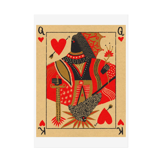 Tabby Booth PLAYING CARD Fine Art Print