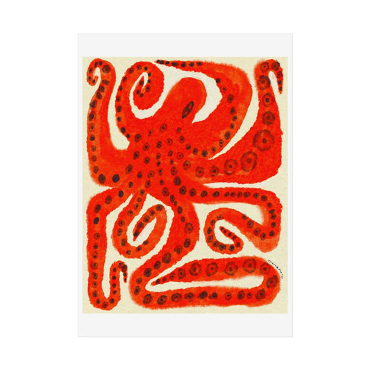 Tabby Booth ORANGE Fine Art Print