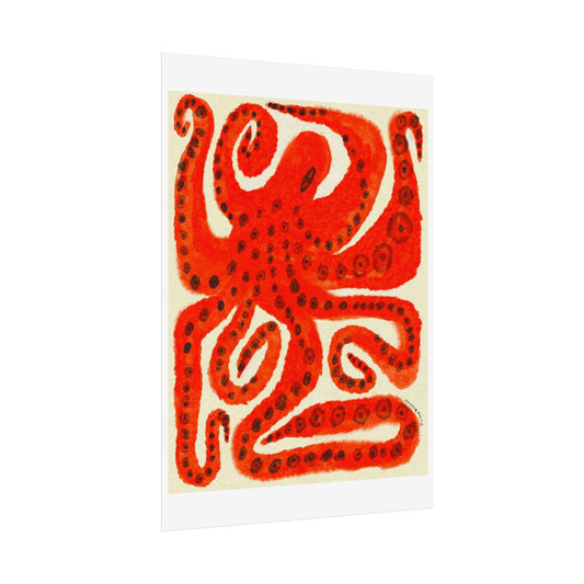 Tabby Booth ORANGE Fine Art Print