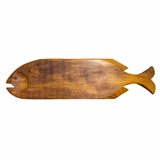 James Heslip Iroko Fish XXL Chopping Board