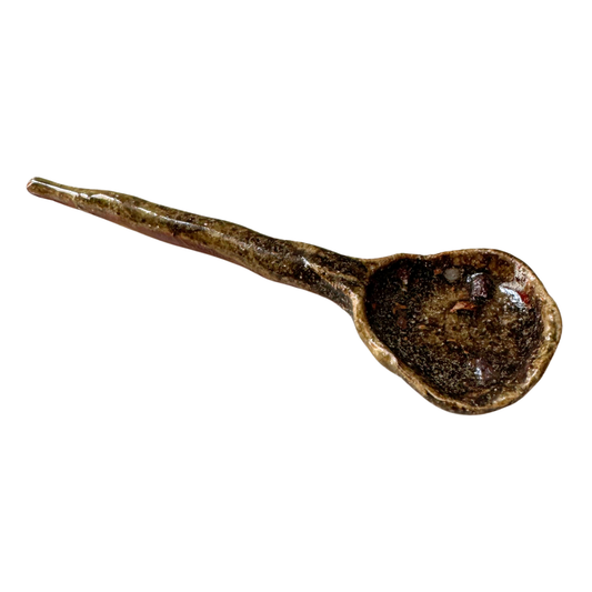 Amelia K Fulton Original Wood-fired Ceramic Small Spoon