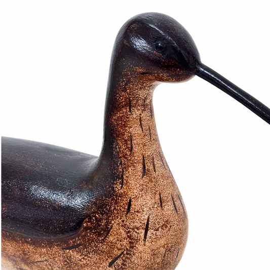 Jim Head Original Wooden Curlew Sculpture