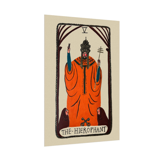 Tabby Booth Fine Art Tarot Print • The Hierophant