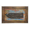 Steve Camps Original Framed Whale Painting