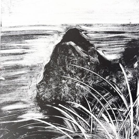 Niamh Spink ‘Kynance to Mullion’ A2 Monotype