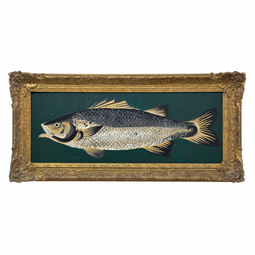 James Heslip Original Painting Antique Frame