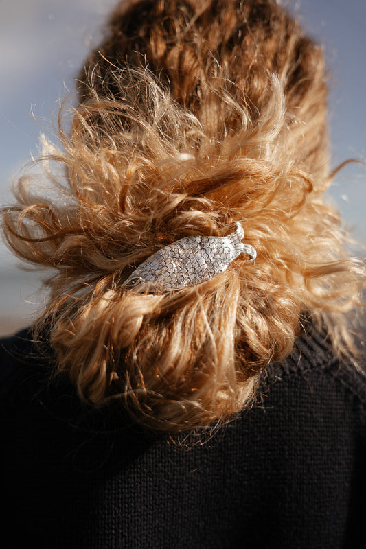 Tabby Booth X Rare Bear Jewellery • 925 Silver Fish Hair Piece