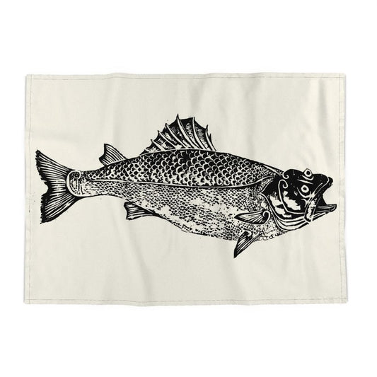 James Heslip Cotton Bass Tea Towel