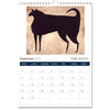 Tabby Booth 2025 Wall Calendar