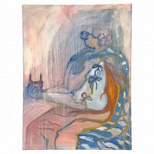 Chloe Bonfield Original Painting on Canvas • Sky Robes