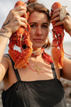 Tabby Booth X Rare Bear Jewellery • 24-Carat Gold Plated Lobster Pendant