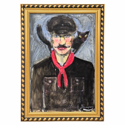 Gary Ray Smith Original Painting In Vintage Frame