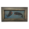 Steve Camps Original Framed Whale Painting