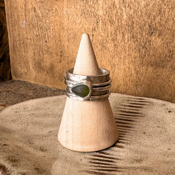 Joelle Poulos Hand Crafted 925 Silver Ring