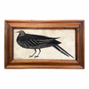 Tabby Booth Original Painting 'WAGTAIL’ In Antique Wood Frame