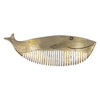 Natasha Ratcliffe Hand Cast Bronze Whale Hair Comb