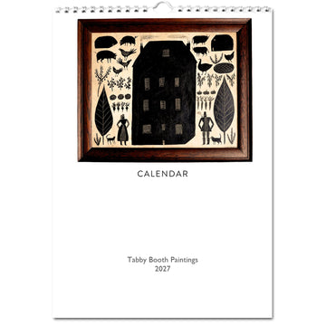 Tabby Booth 2027 Paintings Calendar