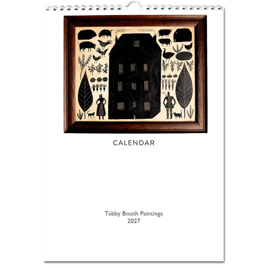 Tabby Booth 2027 Paintings Calendar