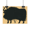 Tabby Booth Fine Art Print • Y for Yak