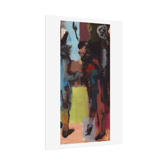 Chris Bruce Fine Art Print of Painting • Players