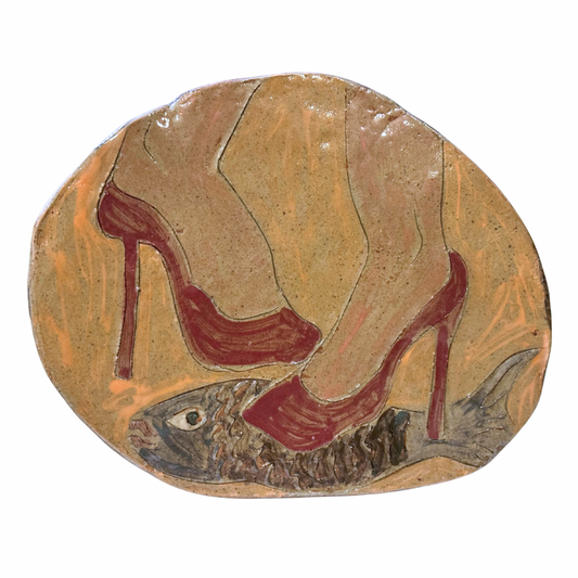 Morgana Burke Original Ceramic Plate