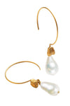 Claire English Bounty Earrings Gold